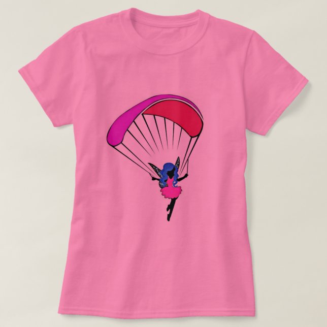 paragliding pixie t-shirt (Design Front)