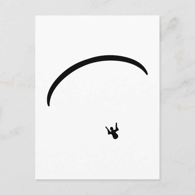 Paragliding Postcard (Front)