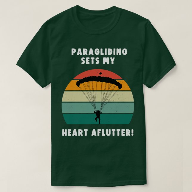 Paragliding tshirt design (Design Front)
