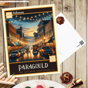 Paragould, Arkansas Vintage Postcard
