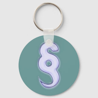 paragraph Gesetz Haken law hook Key Ring