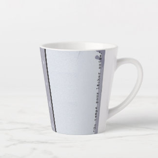 Paragraphíque Latte Mug (12 oz)