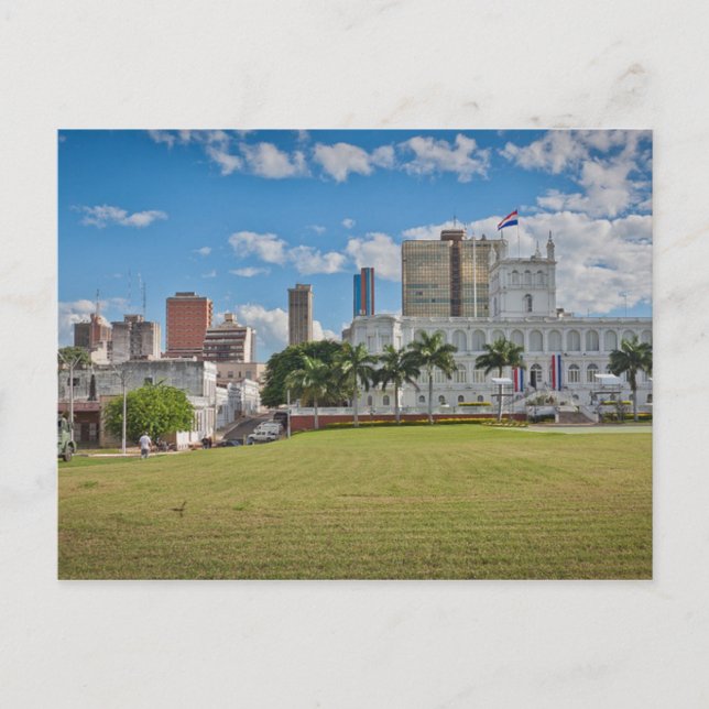 Paraguay - Asunción - Downtown Postcard (Front)
