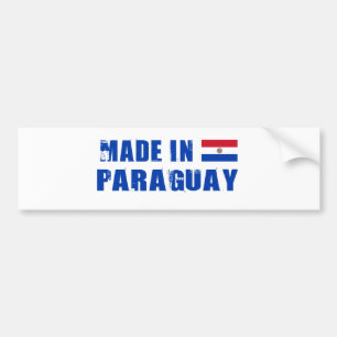 PARAGUAY BUMPER STICKER