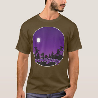 paraguay By night with Palms  T-Shirt