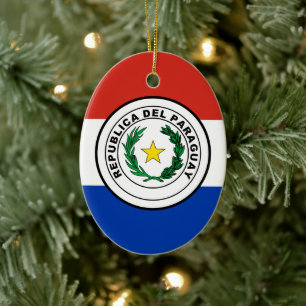 Paraguay Ceramic Tree Decoration