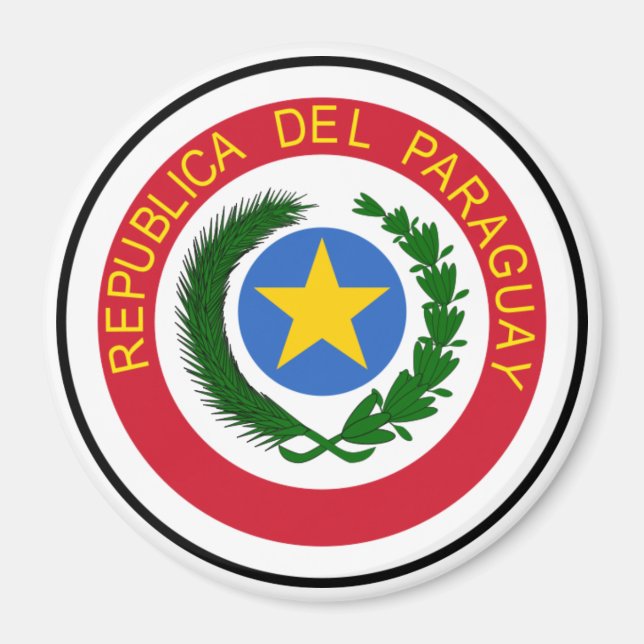 Paraguay Coat of Arms Magnet (Front)