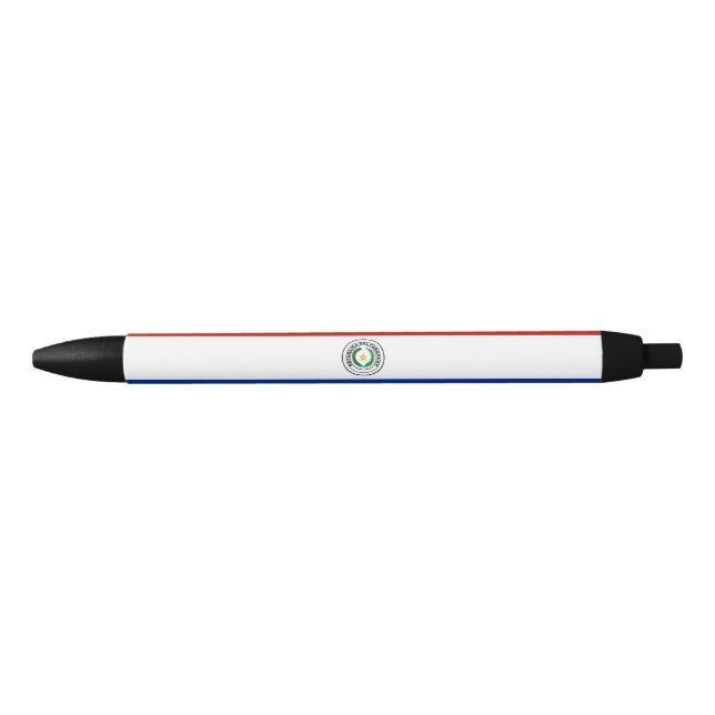 Paraguay Flag Black Ink Pen (Front)