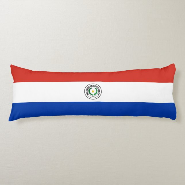 Paraguay Flag Body Cushion (Front)