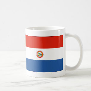 Paraguay flag coffee mug