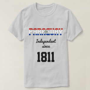 Paraguay Flag Independence Celebration T-Shirt