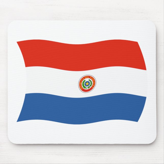 Paraguay Flag Mousepad (Front)