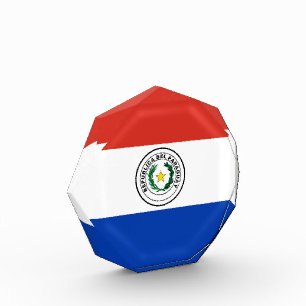 Paraguay flag photo block