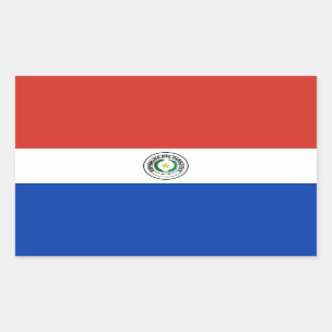 Paraguay Flag Rectangular Sticker