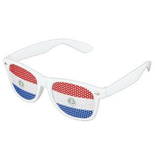 Paraguay Flag Retro Sunglasses