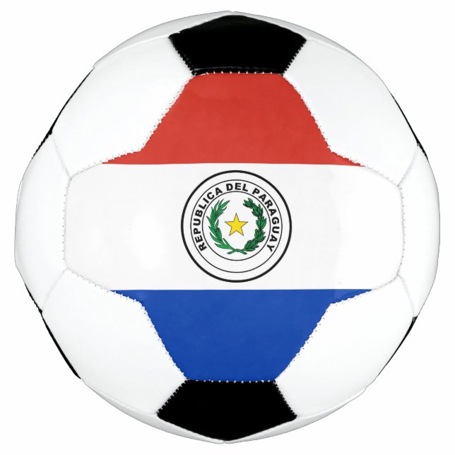 Paraguay flag soccer ball (Front)