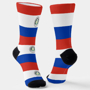 Paraguay Flag Socks