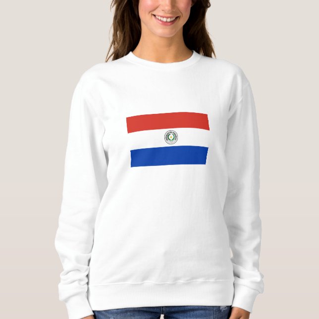 Paraguay Flag Sweatshirt (Front)