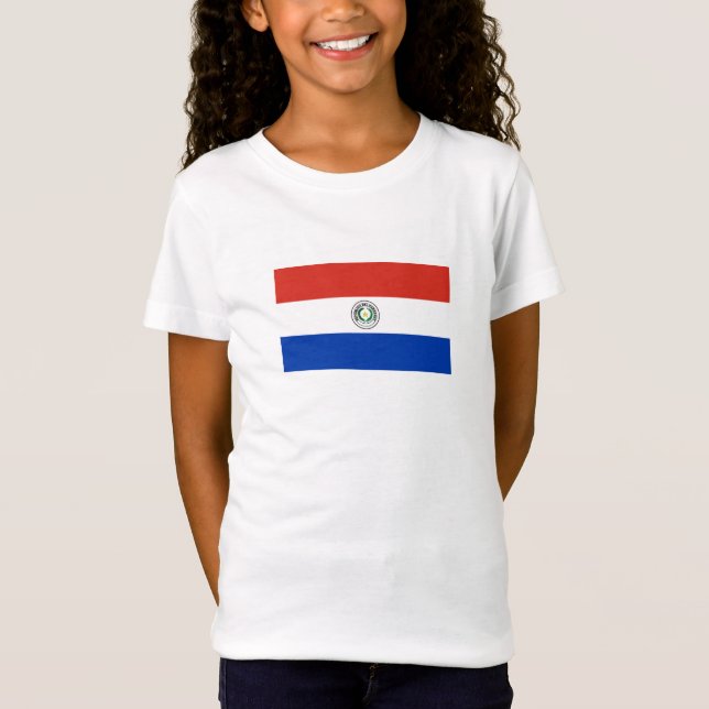 Paraguay Flag T-Shirt (Front)