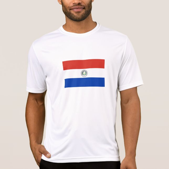 Paraguay Flag T-Shirt (Front)