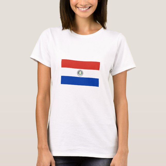Paraguay Flag T-Shirt (Front)