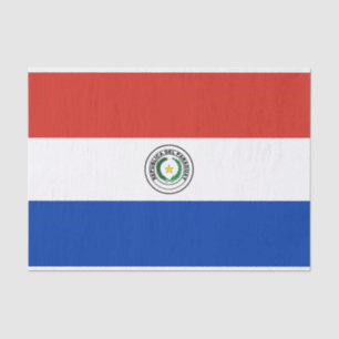 Paraguay Flag Tissue Paper