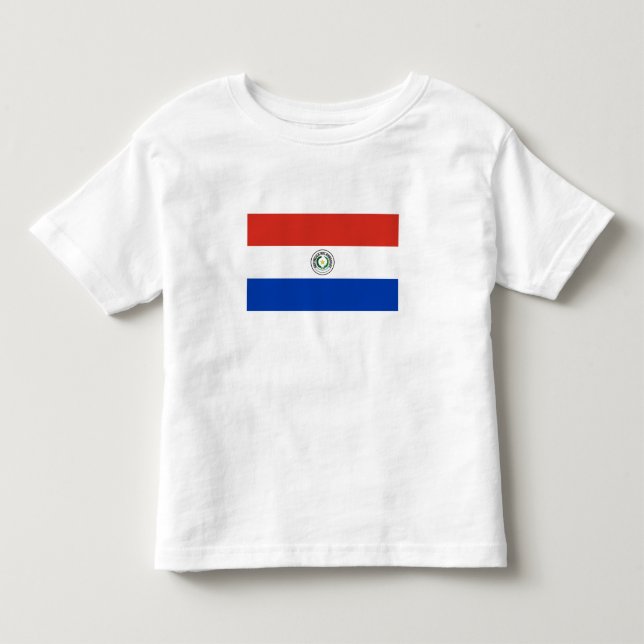 Paraguay Flag Toddler T-Shirt (Front)