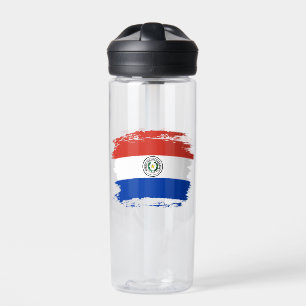 Paraguay flag water bottle