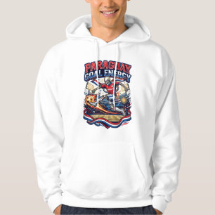 Paraguay Goal Energy Skeleton Striker Nations Bold Hoodie