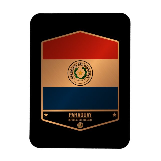 Paraguay Magnet (Vertical)