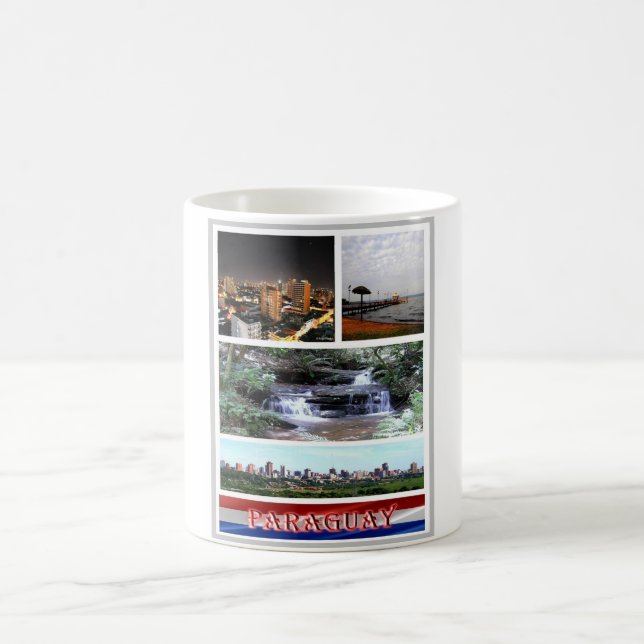 Paraguay - Mosaic - Coffee Mug (Center)