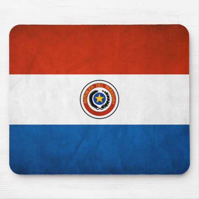 Paraguay National Flag Mouse Pad (Front)