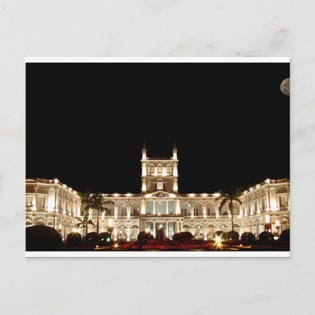 Paraguay - Palace of The López Postcard (Front)
