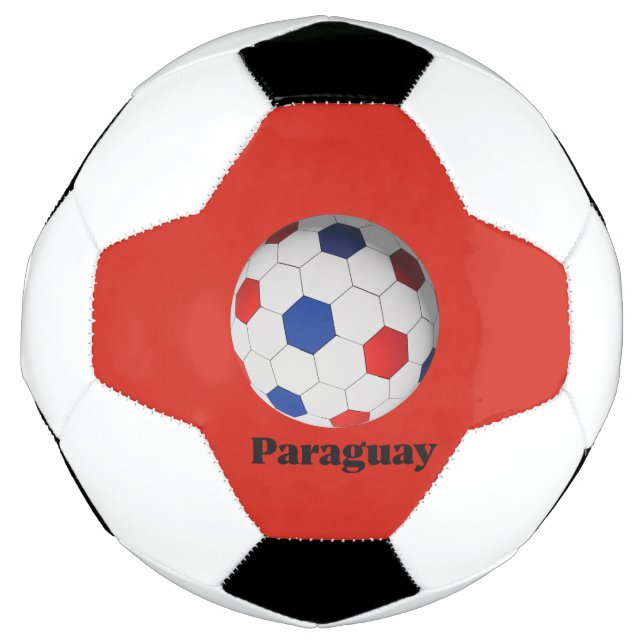 Paraguay Soccer Ball (Front)