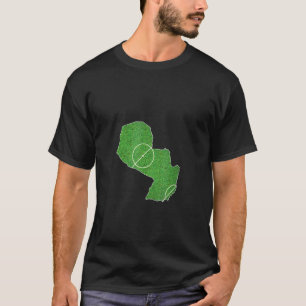 Paraguay Soccer Football Court T-Shirt