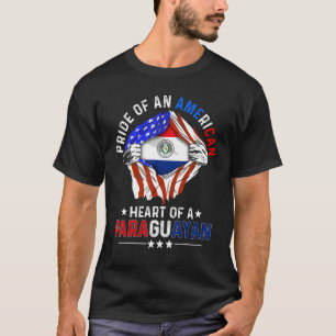 Paraguayan American America Pride Foreign Paraguay T-Shirt