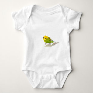 parakeet, baby bodysuit