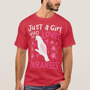 Parakeet Budgerigar Budgie Bird Lover T-Shirt