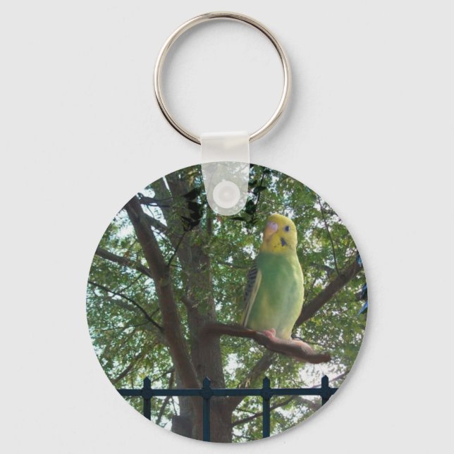 Parakeet Key Ring (Front)