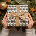 Parakeet Lanterns Christmas  Wrapping Paper<br><div class="desc">Capturing the sweet and elegance of a beautiful parakeet amid vintage lanterns with a beautiful Christmas bouquet,  featuring pinecones,  poinsettia,  feathers,  holly berries,  and Christmas baubles.  This wrapping paper will uniquely impress anyone.</div>