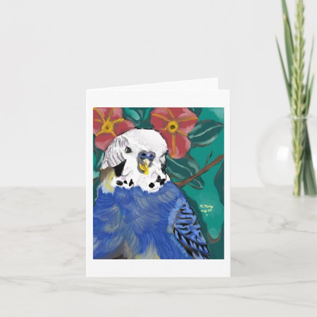 Parakeet notecard (Front)