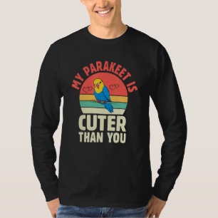 Parakeet Zookeper Budgie Parrot Zoo Keeper Pet T-Shirt