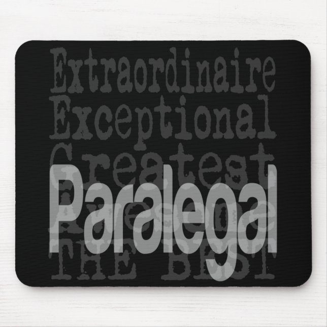 Paralegal Extraordinaire Mouse Pad (Front)