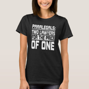 Paralegal Law Attorney Legal Assistant Firm Litiga T-Shirt