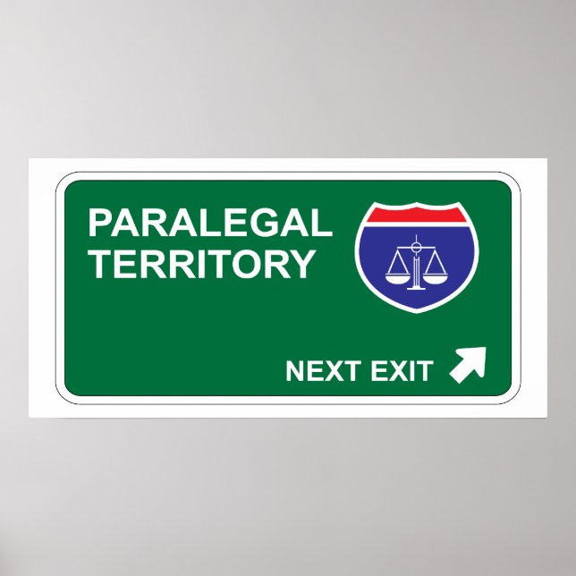 Paralegal Next Exit Poster (Front)