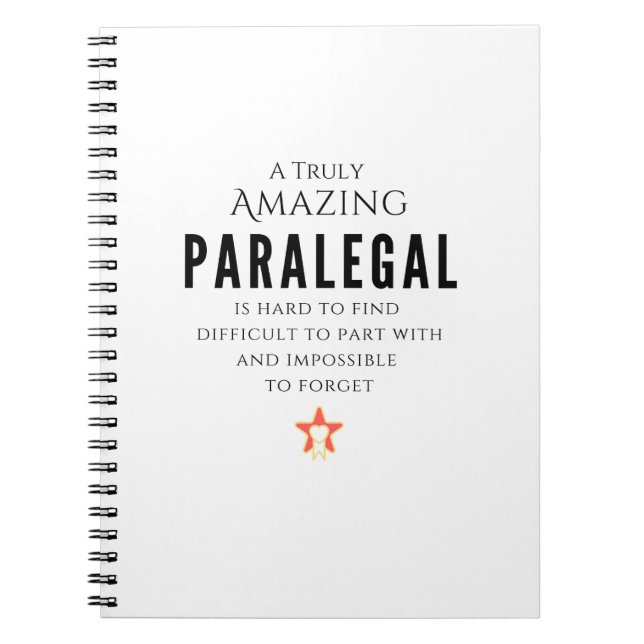 Paralegal Notebook (Front)