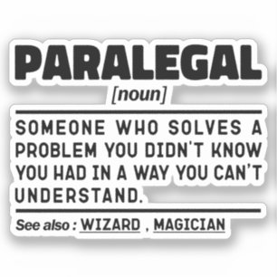 Paralegal Noun Definition Legal Assistant Humour 