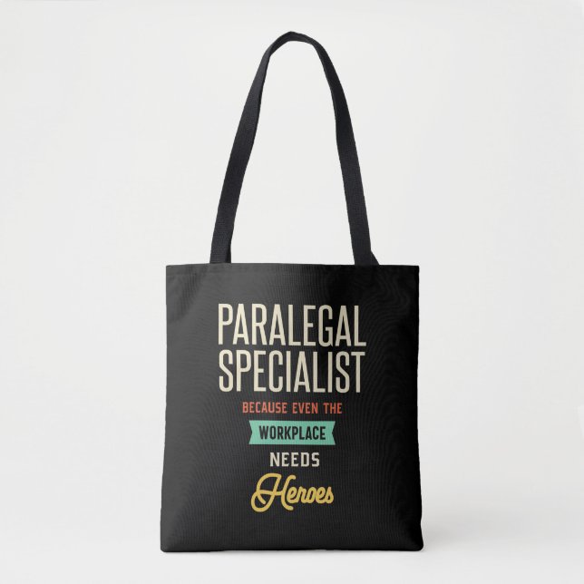 Paralegal Specialist Tote Bag (Front)