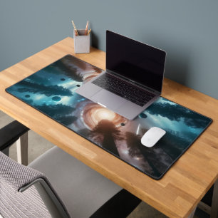 Parallel Galaxy Desk Mat