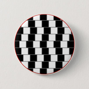 Parallel Lines 6 Cm Round Badge